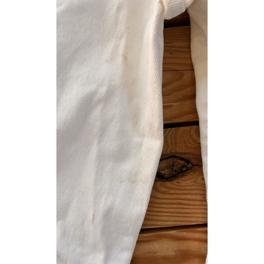 Madewell NWT Women’s Baggy Flare jeans size 30 White N9 - Picture 12 of 12